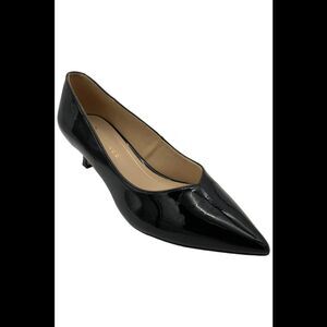 Journee Women's Pammie Pump Patent Black - Medium